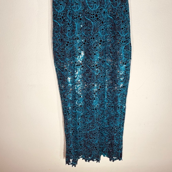 Sensational Embellished Teal Dress***Small**$898 - Picture 4 of 8